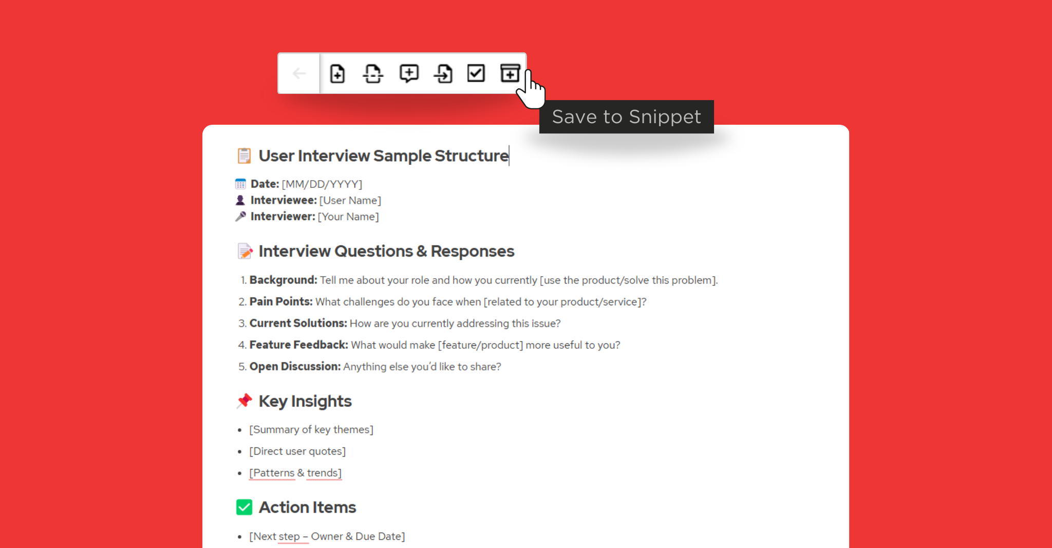 Collecting Meaningful Feedback