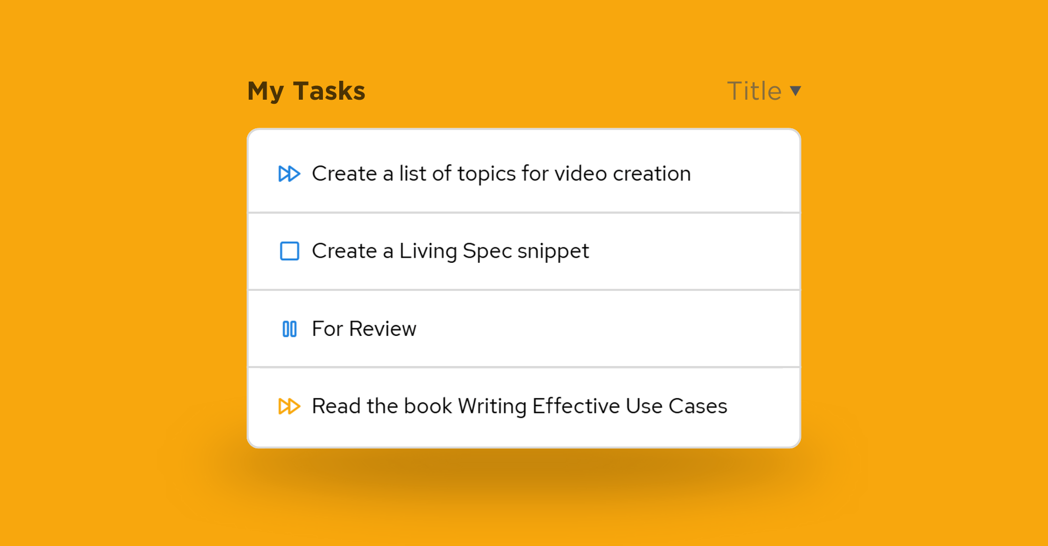 Example Resolutions List