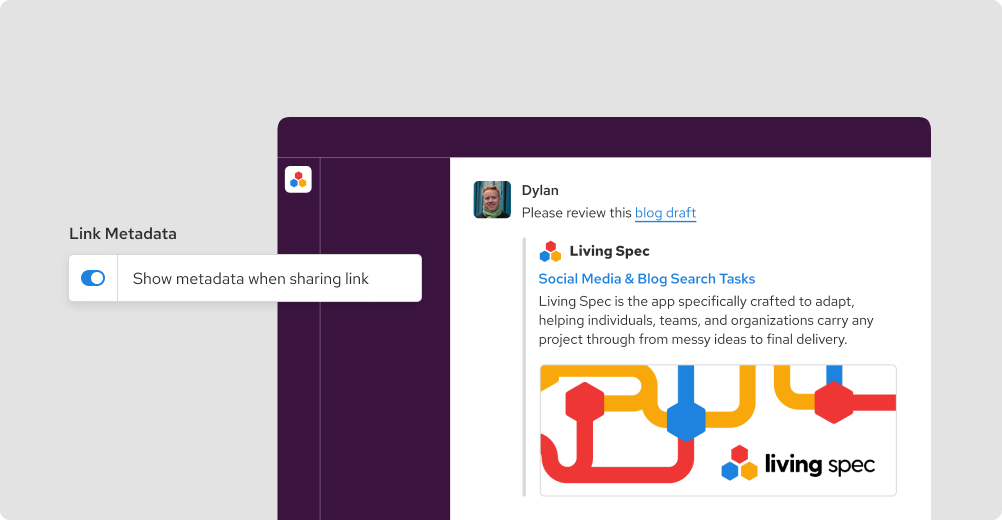 Sharing Metadata