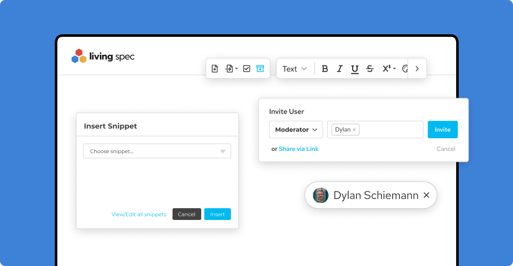 Living Spec Snippet Functions