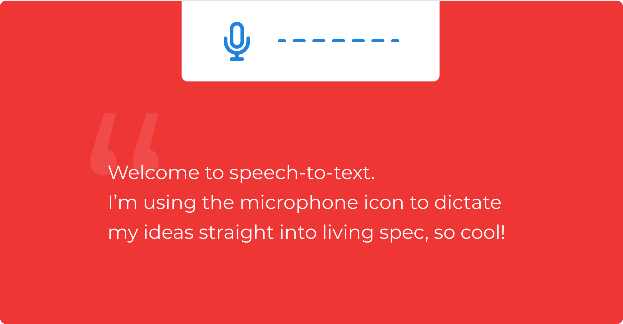 Dictation