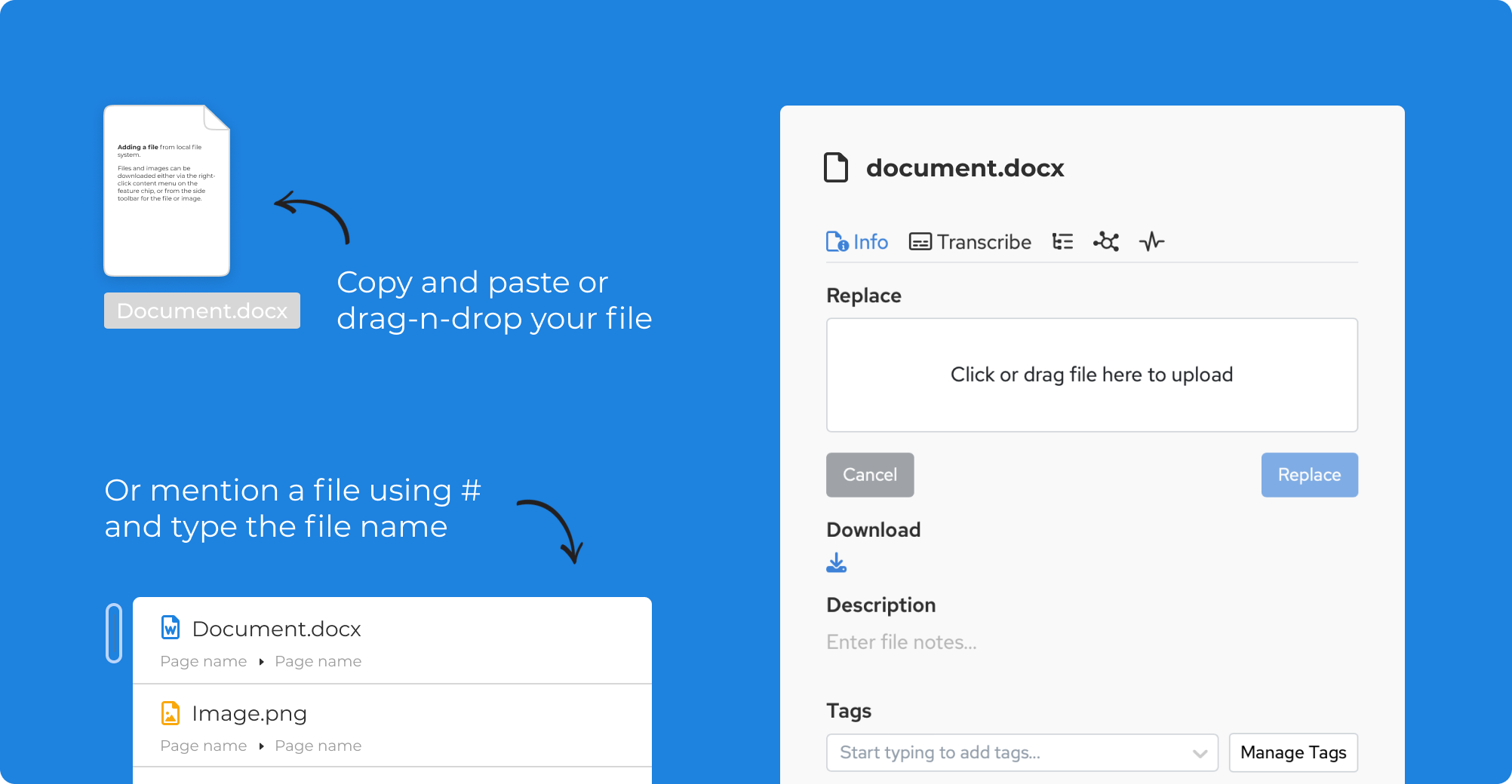 Manage Files