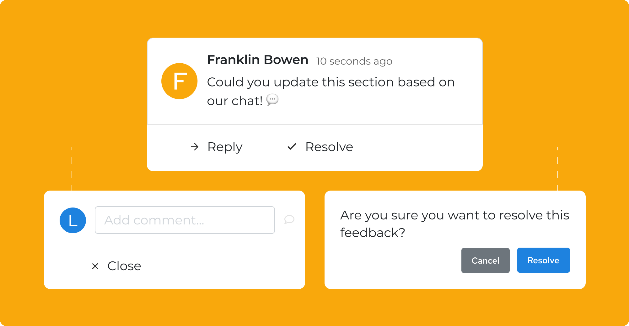 Resolving Feedback