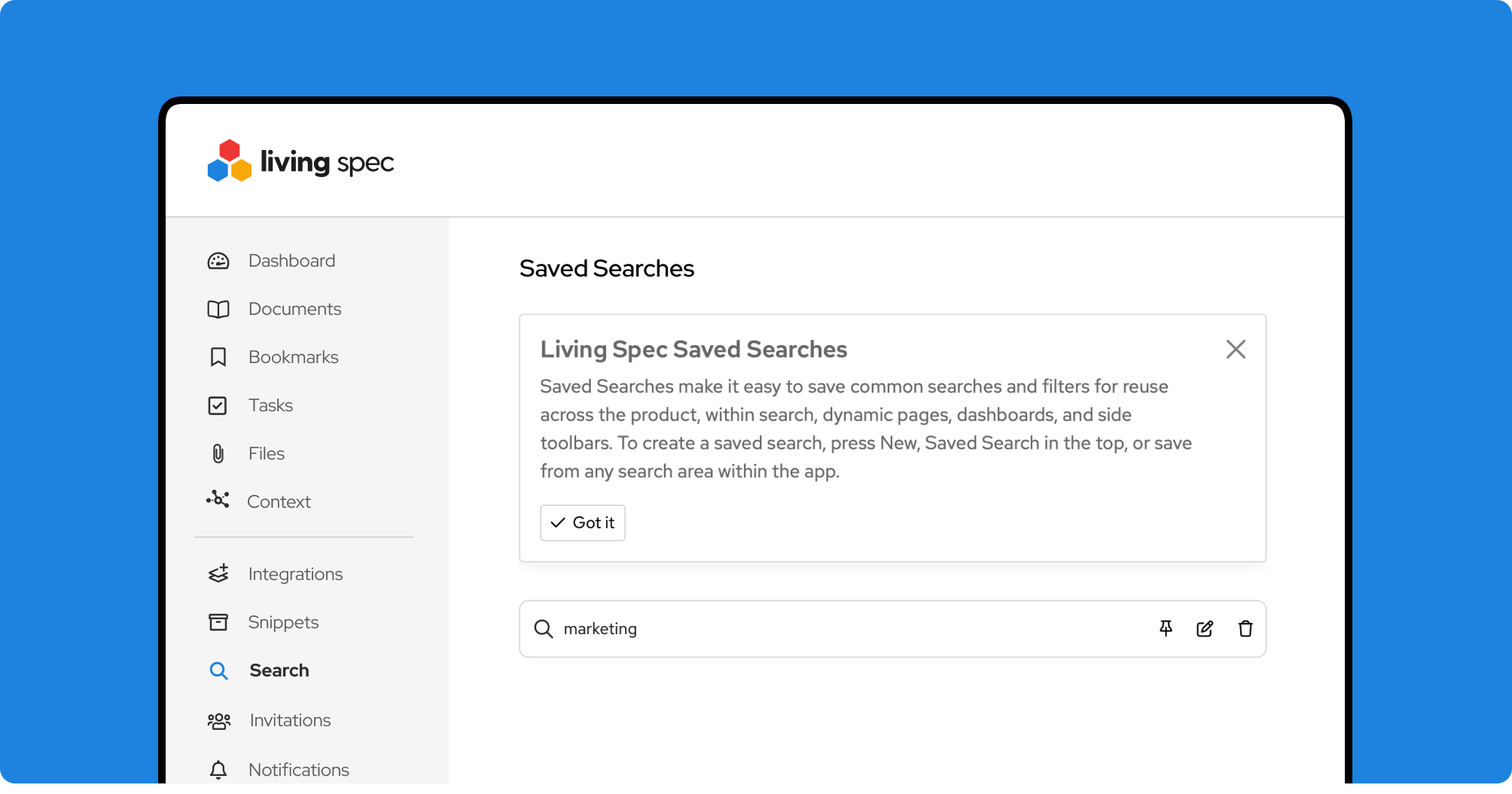 Efficient Search Management