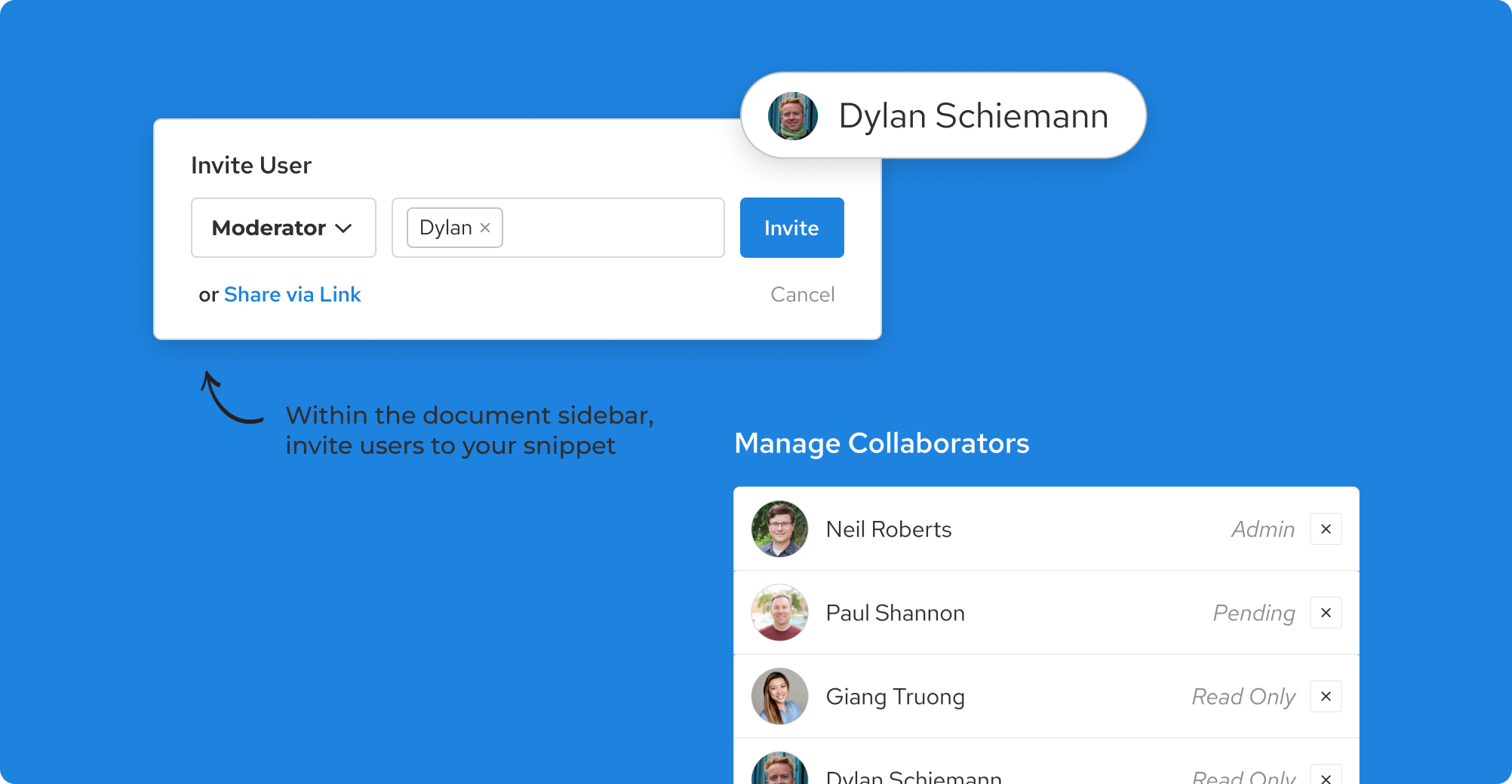 Share Snippets